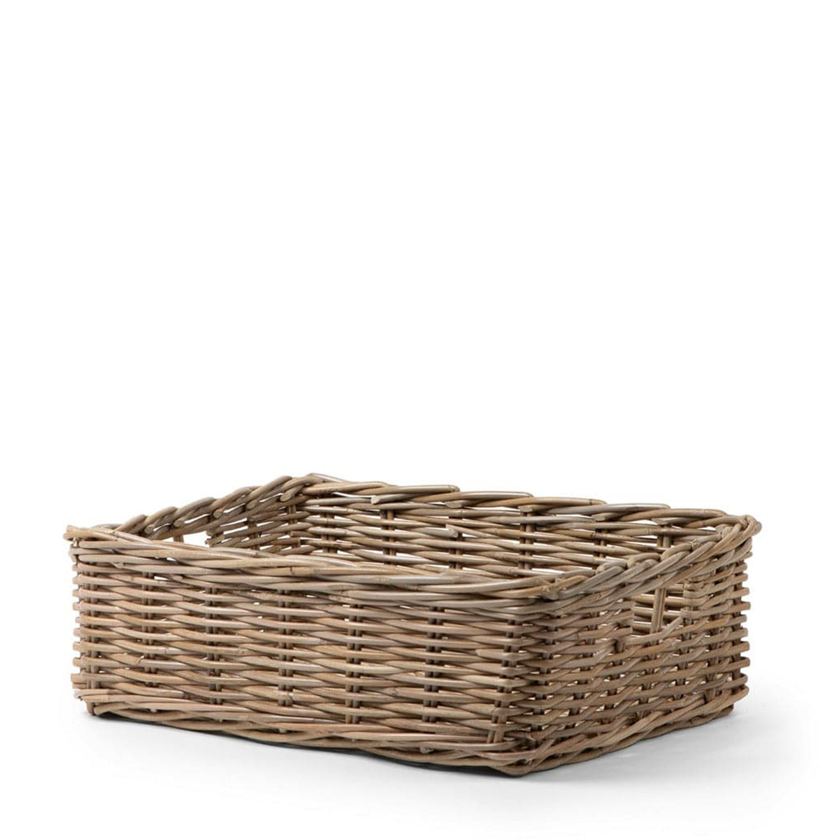 Rattan Rectangular Basket Tray