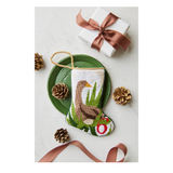 Mini Needlepoint Stocking - 6 Geese a Laying