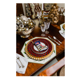 Mini Needlepoint Stocking - Home for the Holidays