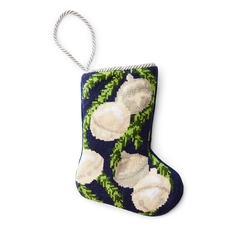 Mini Needlepoint Stocking - Jingle Bells