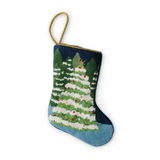 Mini Needlepoint Stocking - Winter Wonderland