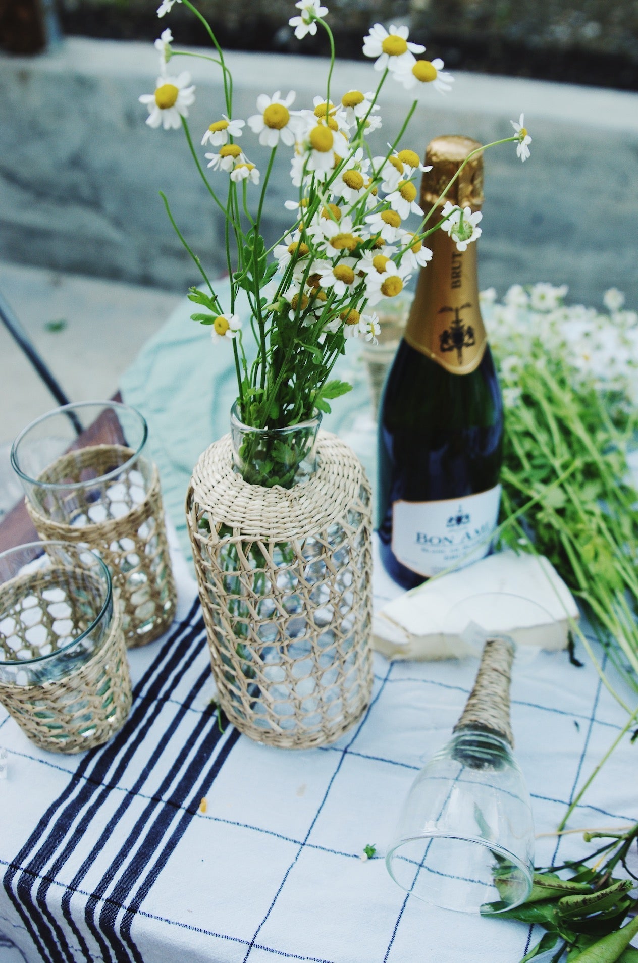 Seagrass Cage Carafe - Large