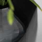 Cubistic Vase Round - Black