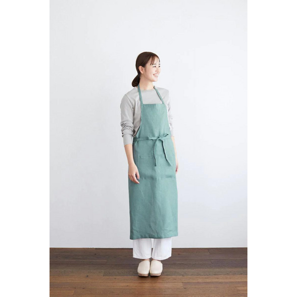 Linen Full-Length Apron - Clair