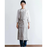 Linen Full-Length Apron - Natural