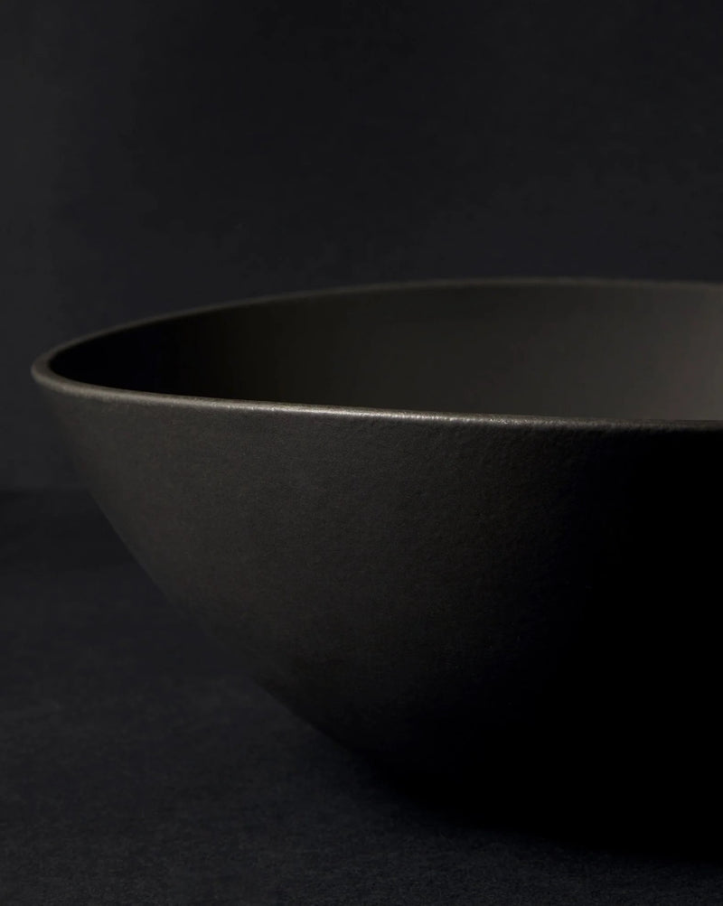 Stoneware Serving Bowl Dadasi - Black
