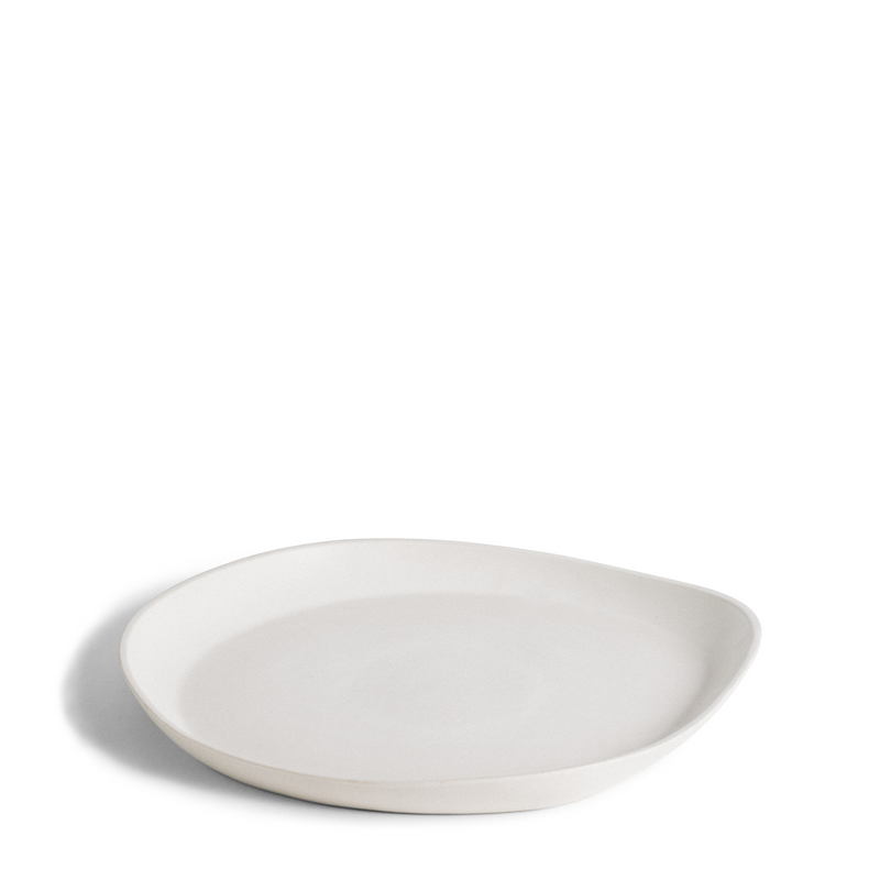Stoneware Serving Platter Dadasi - White