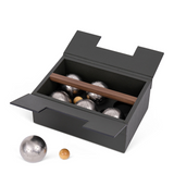 Leather Bocce Game Set - Cipress