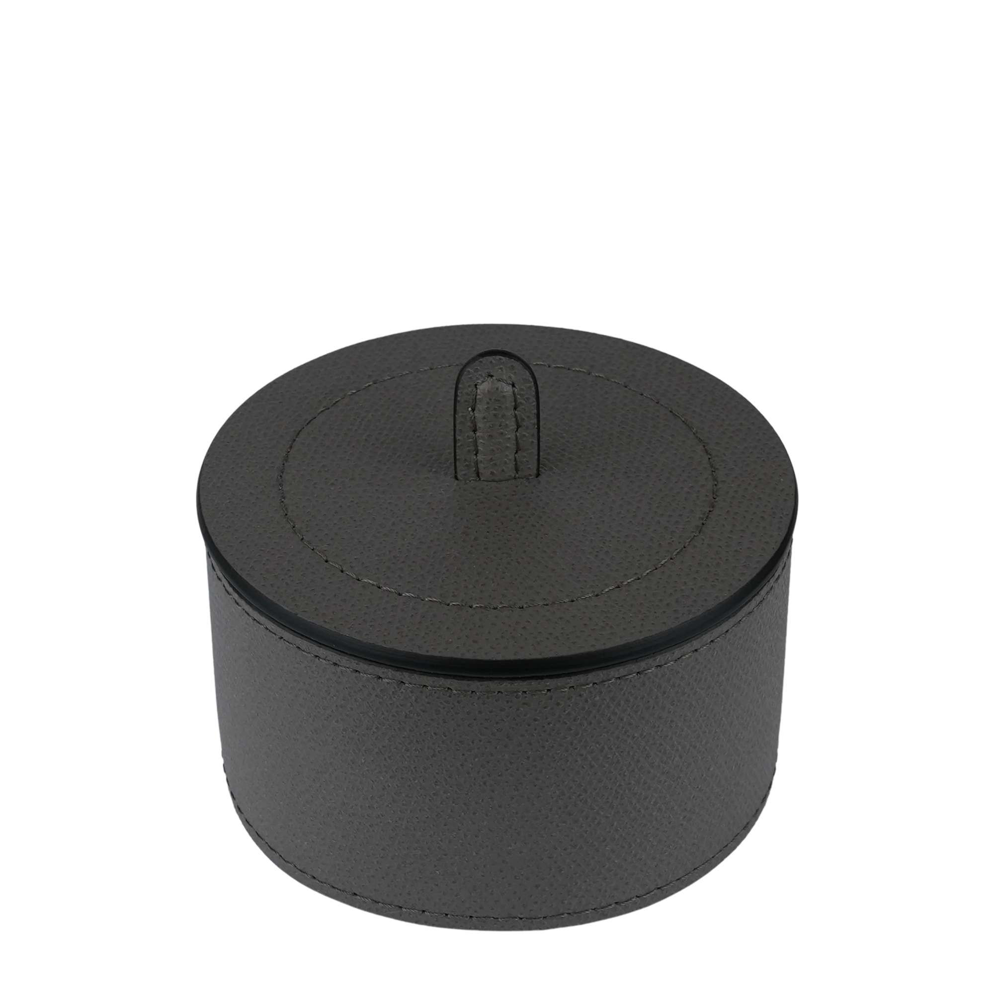 Harris Trinket Box Round Large/Tall - Smoke