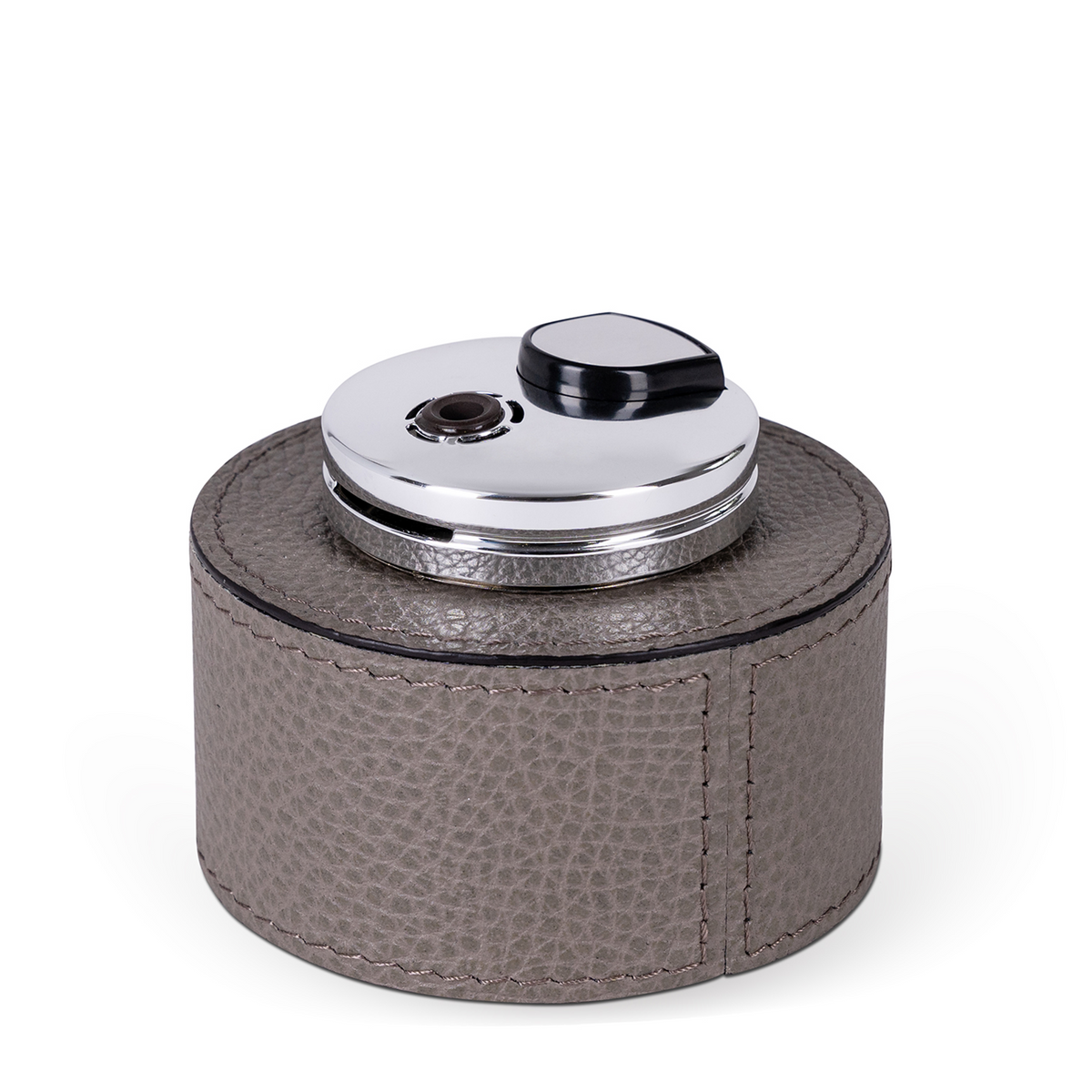 Montego Leather Table Lighter - Smoke Deer