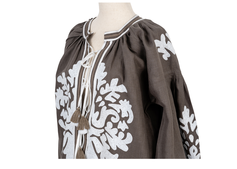Grayson Dress - Brown