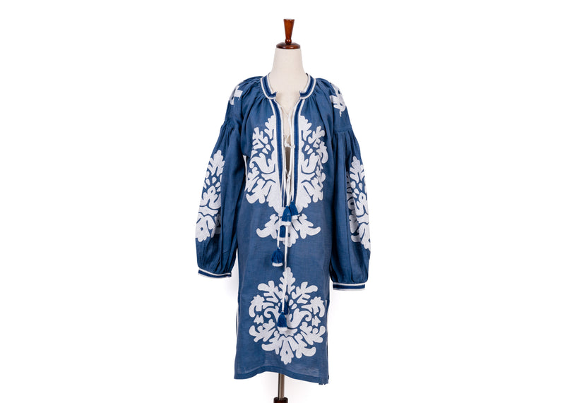 Grayson Dress - Blue