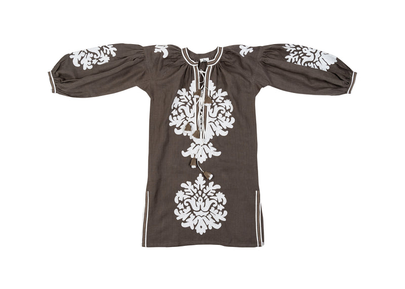 Grayson Dress - Brown