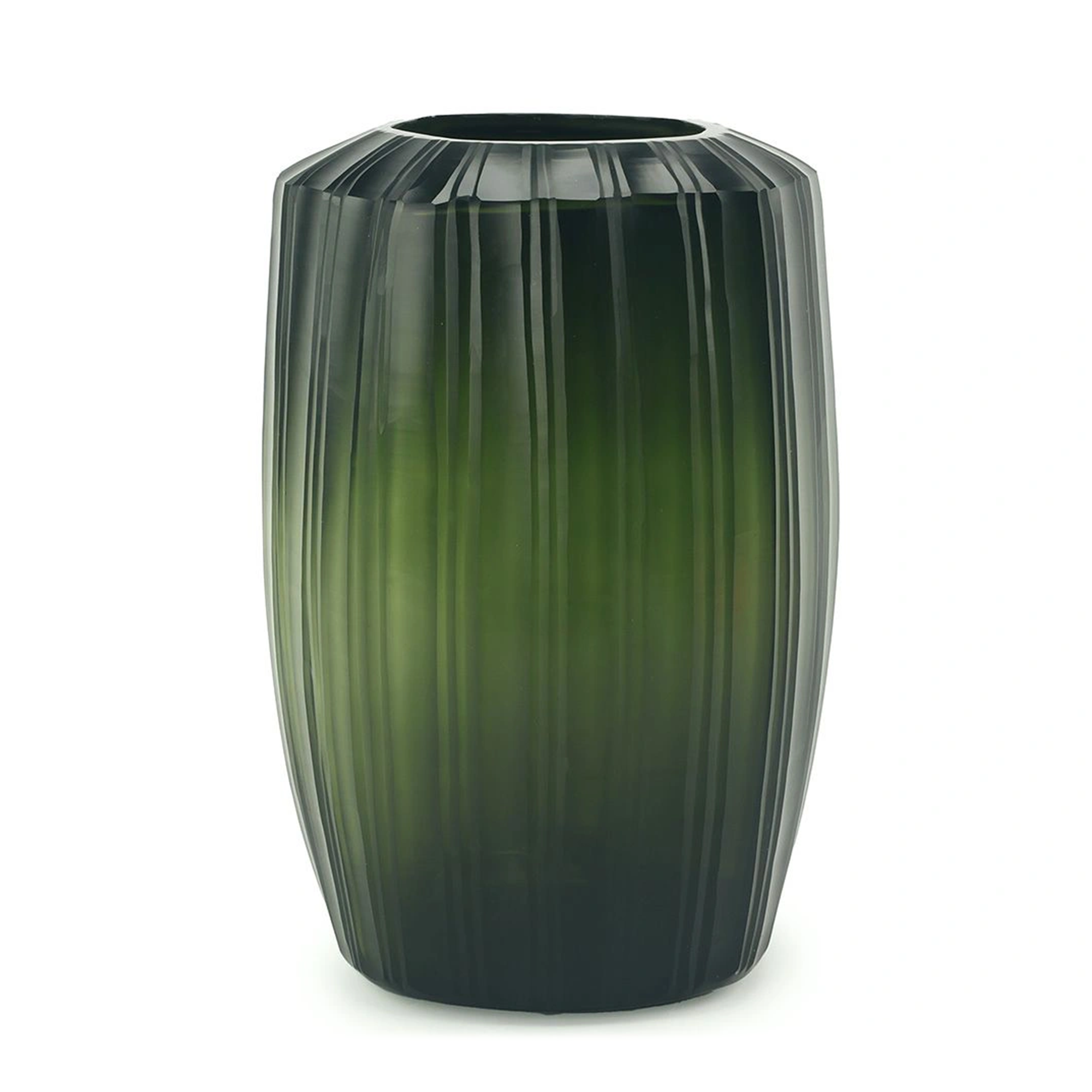 Malibu Vase Extra Large - Black/Steelgrey
