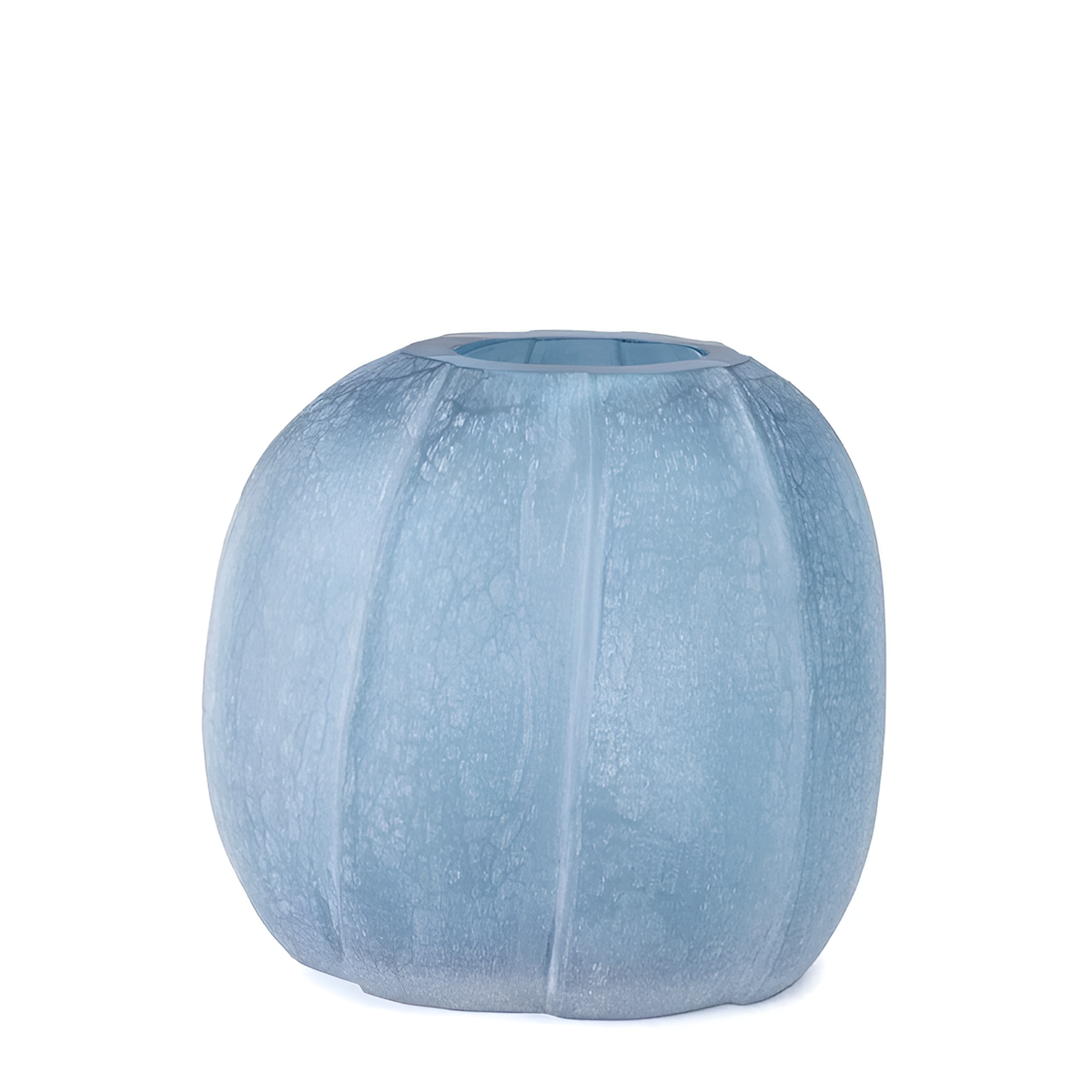 Uluru Vase Medium - Bohemian Crystal Sky Blue