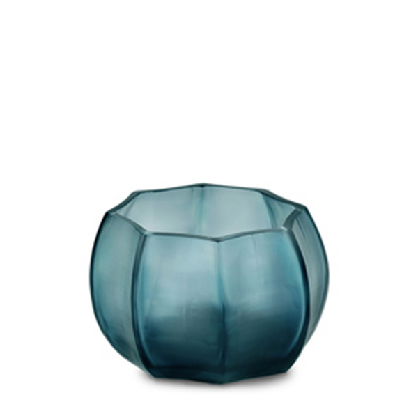 Koonam Teallight Vase - Ocean Blue/Indigo