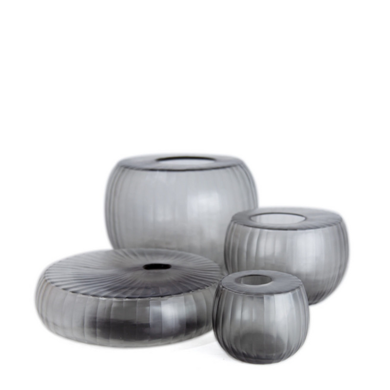 Madras Vase - Grey