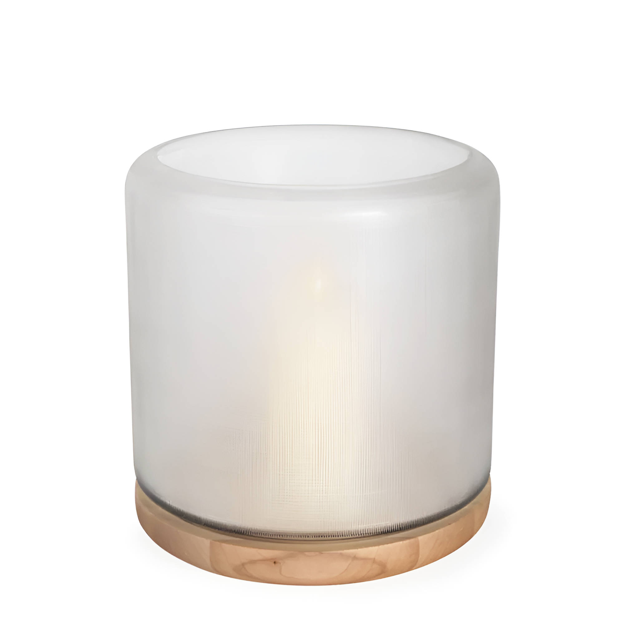 Mumbai Hurricane Large - Oak + Clear