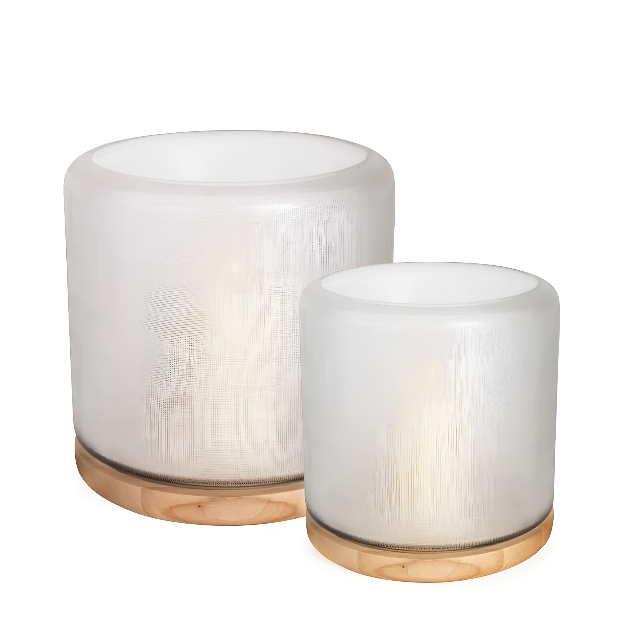Mumbai Hurricane Large - Oak + Clear