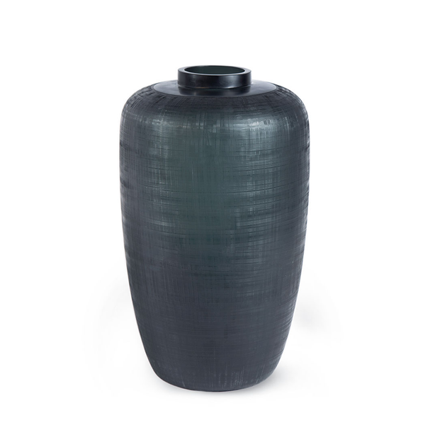 Pinara Vase - Tall Dark Indigo