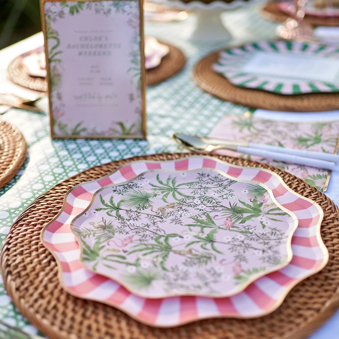 Palm Beach - Small Paper Plates