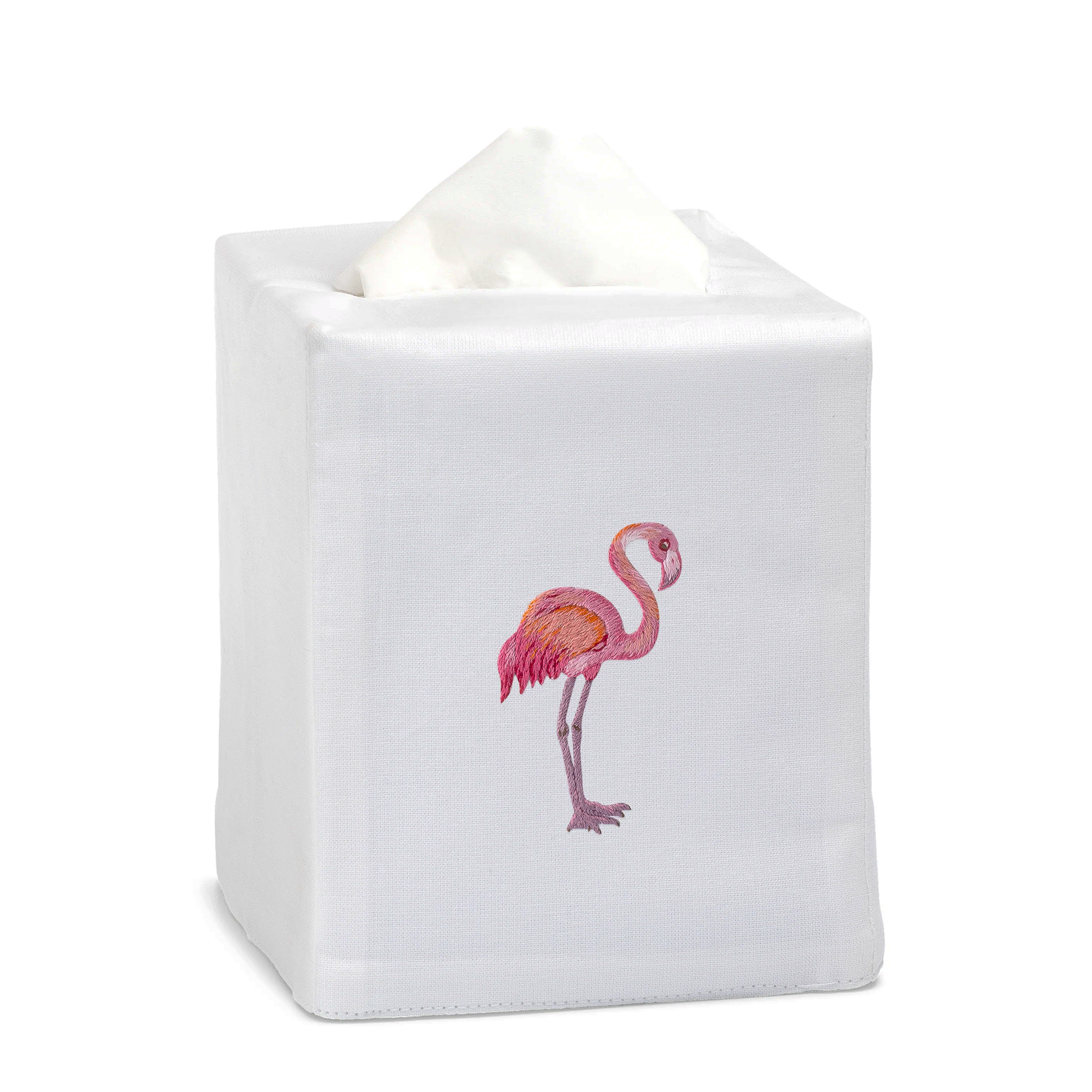 Flamingo Tissue Box Cover