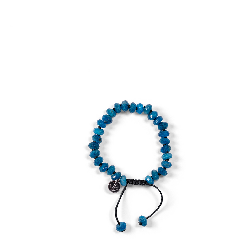 Deep Blue Apatite Bracelet