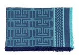 Kuba Beach Mat - Blue + Turquoise