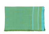 Kuba Beach Mat - Green + Turquoise