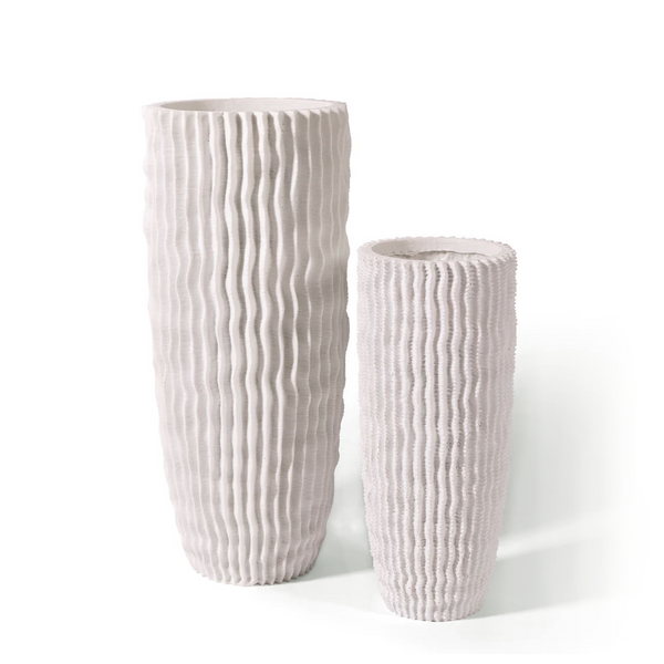 Cactus Vase - White