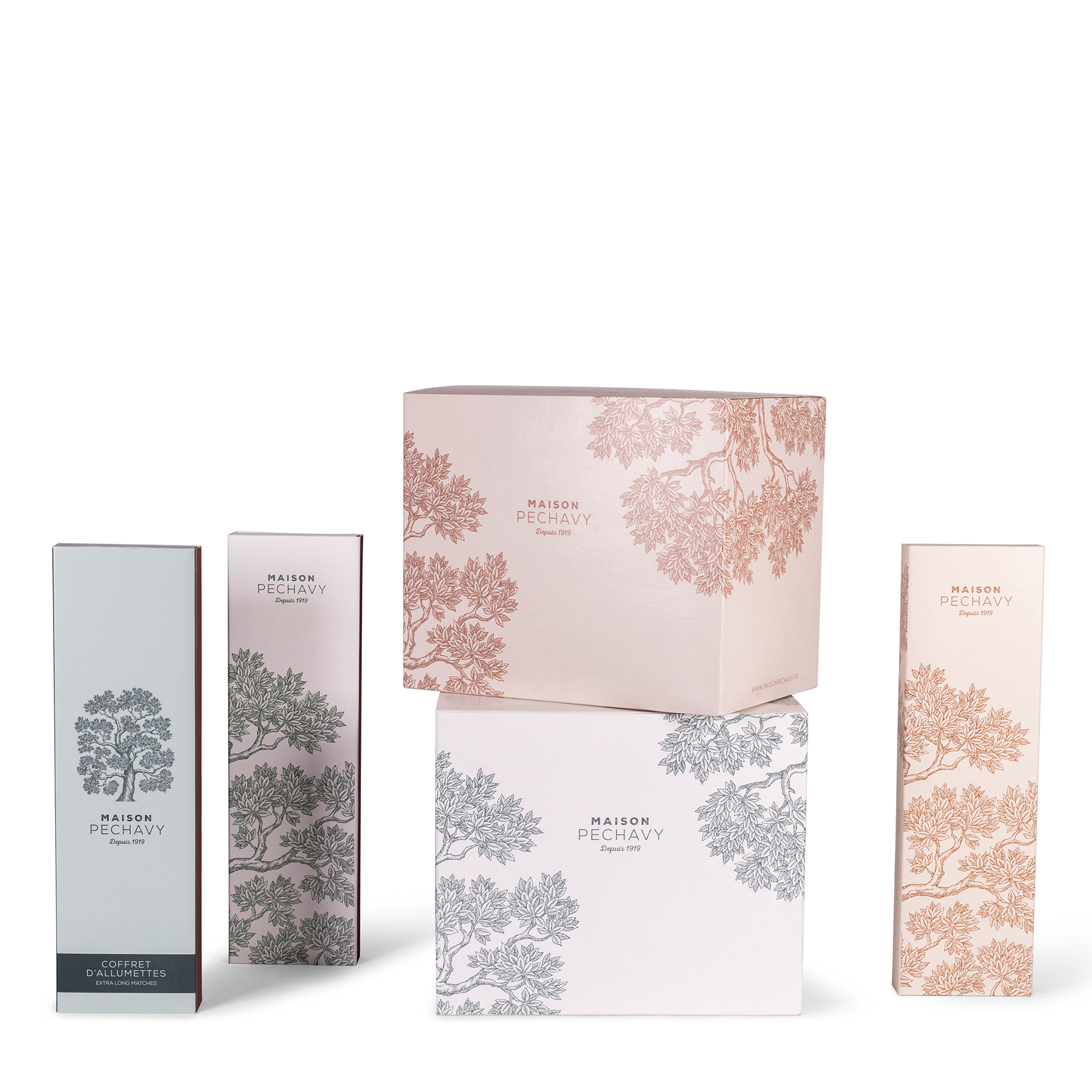 Firelighter + Small Match Set - Nude