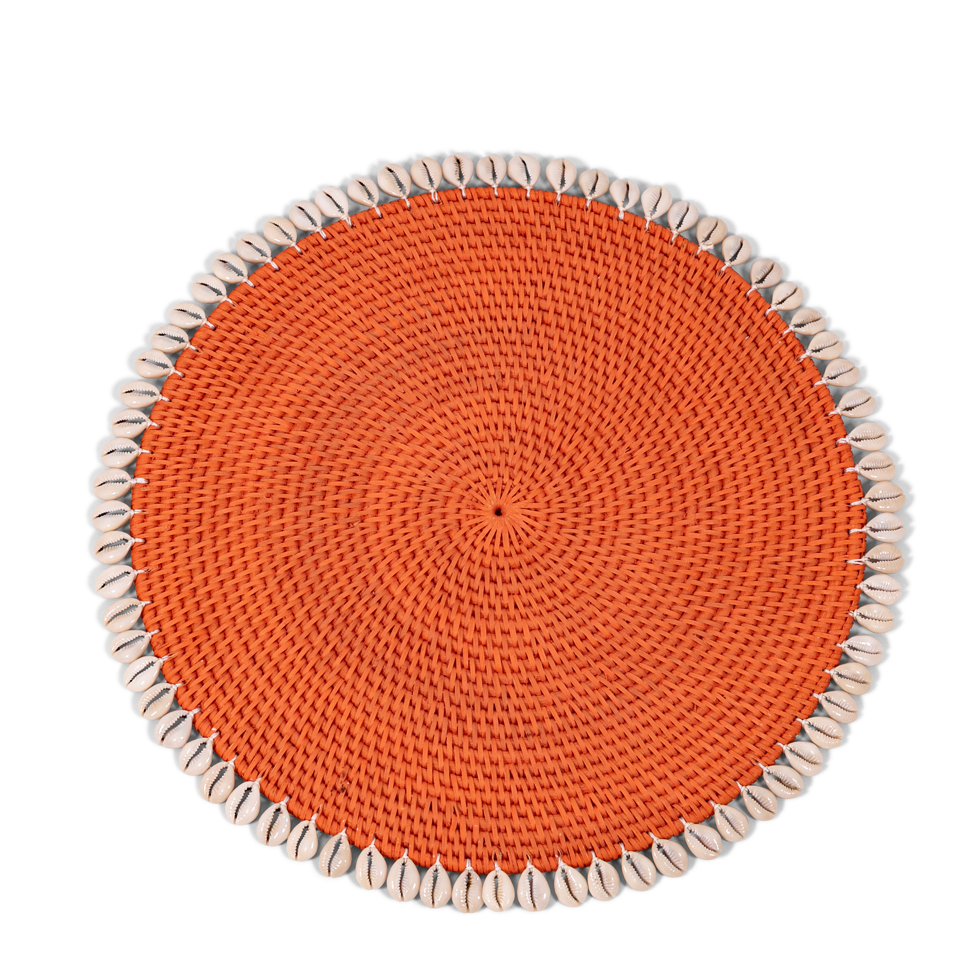 Capiz Placemat - Orange