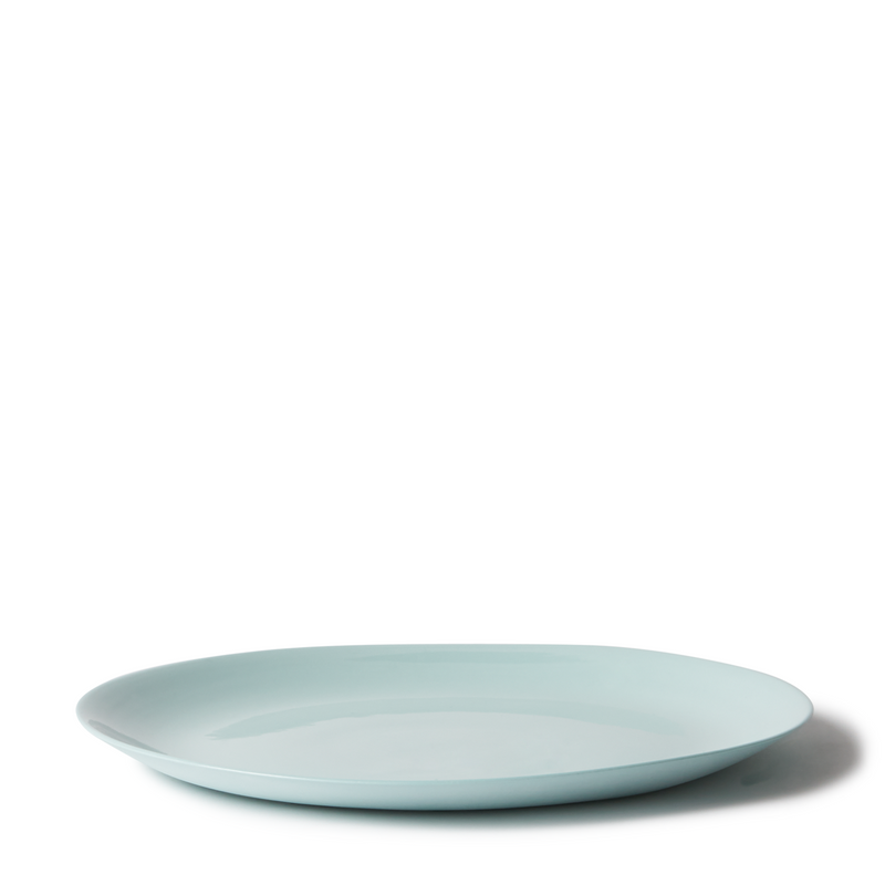 Small Flared Plate - Blue