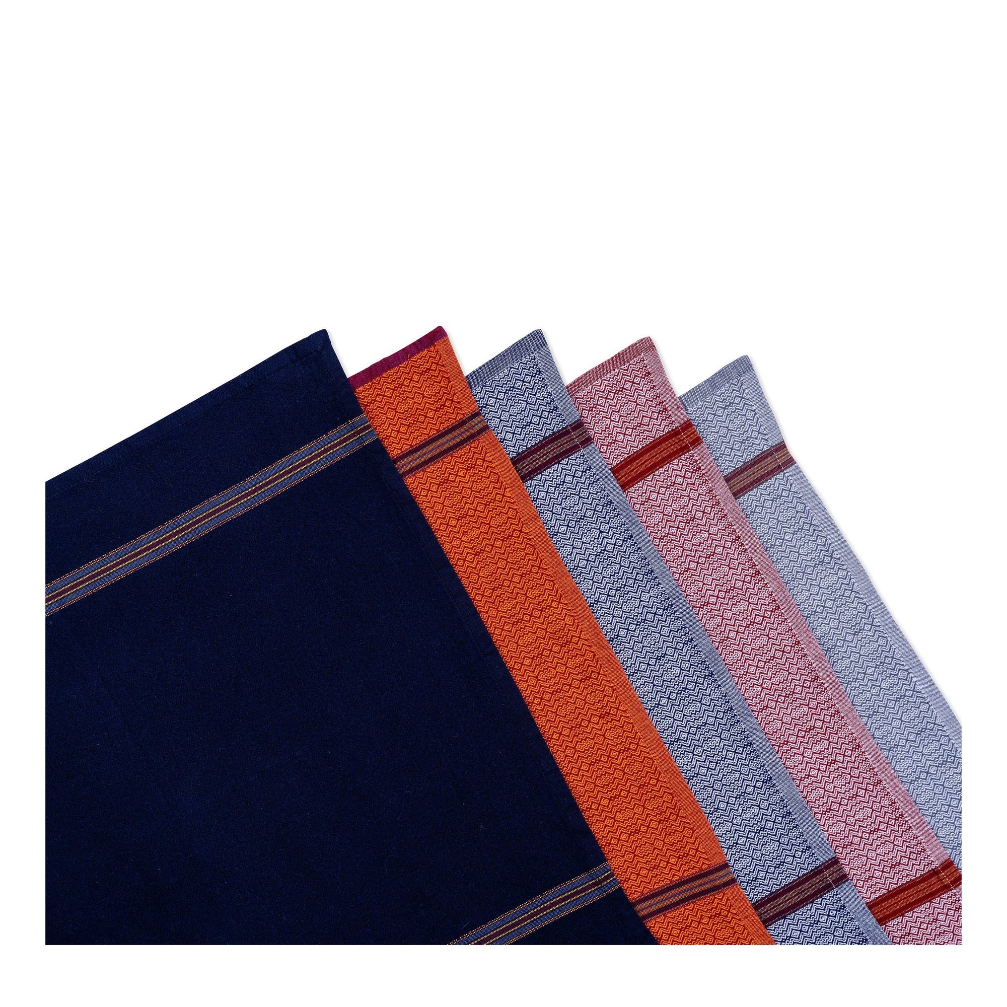 Boma Kitchen Towel - White Indigo