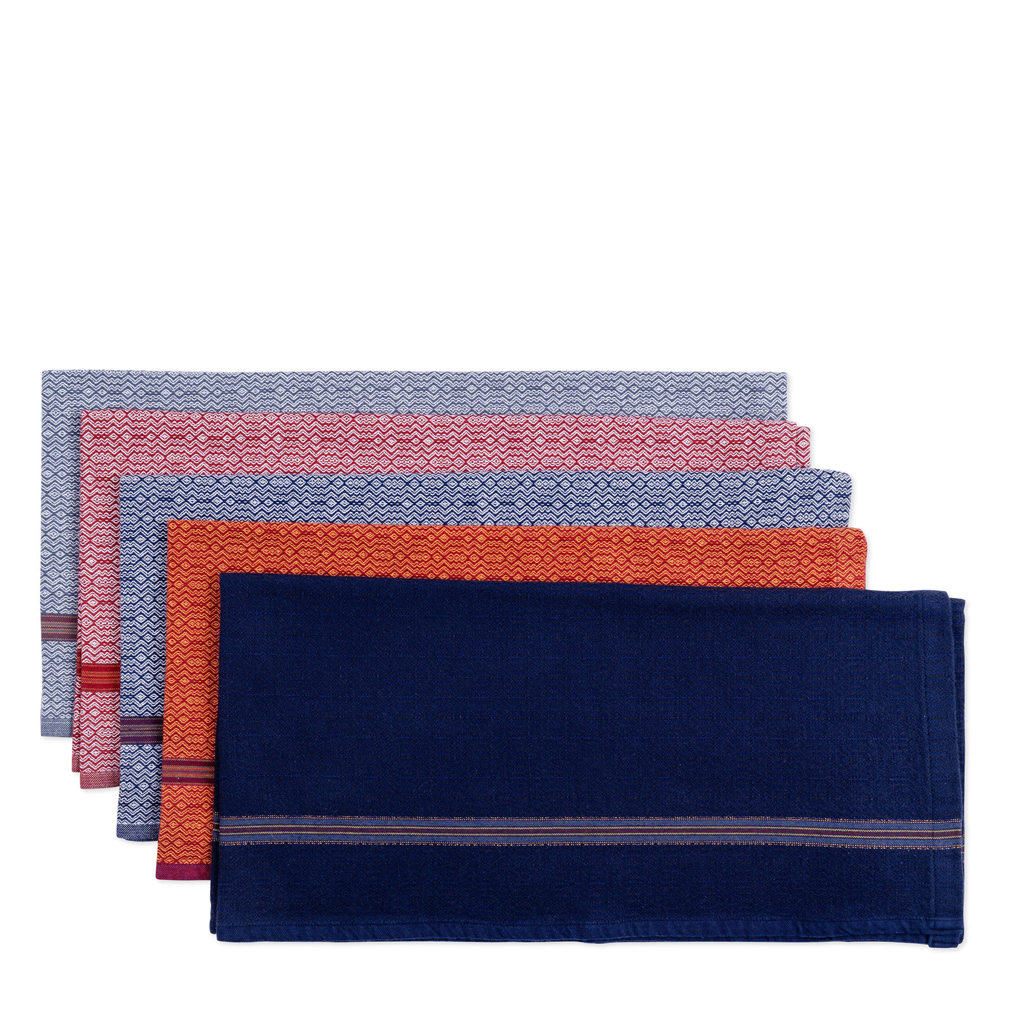 Boma Kitchen Towel - White Indigo