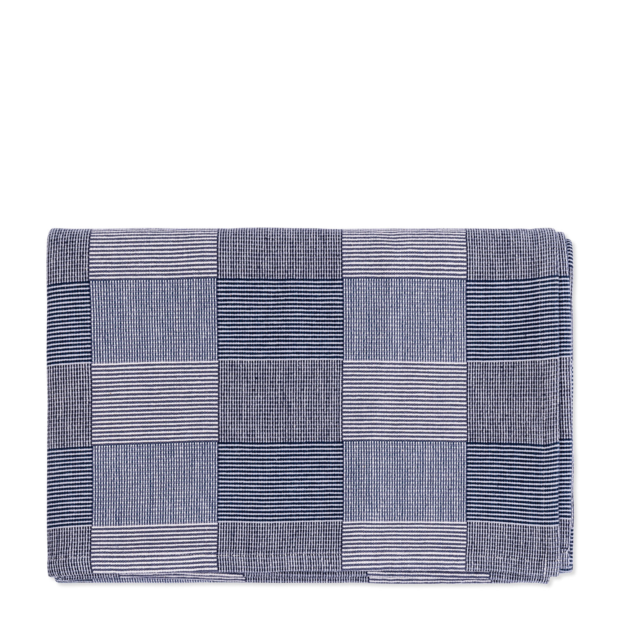 Picnic Blanket Cotton Rib Weave - Plum