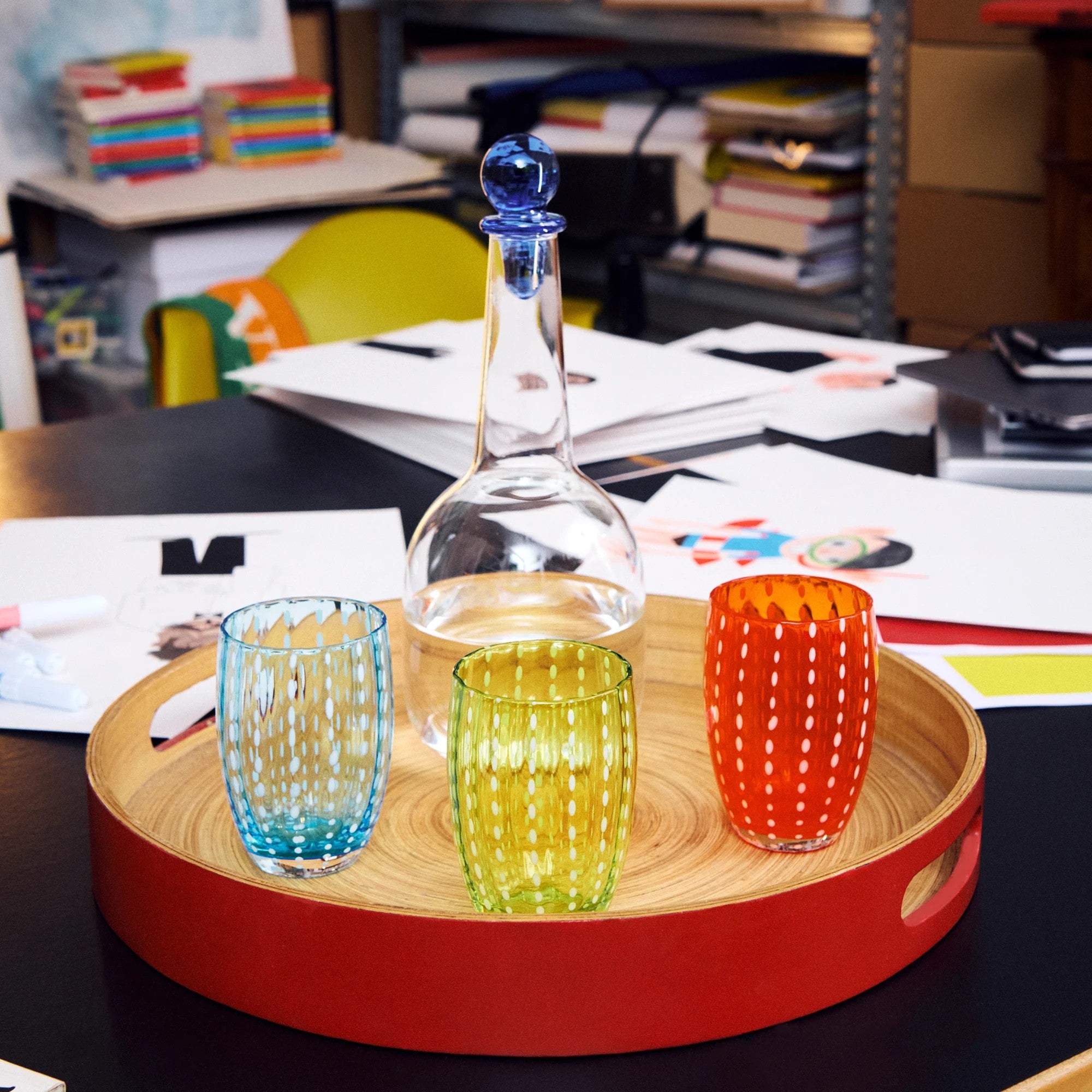 Perle Tumbler - Aquamarine