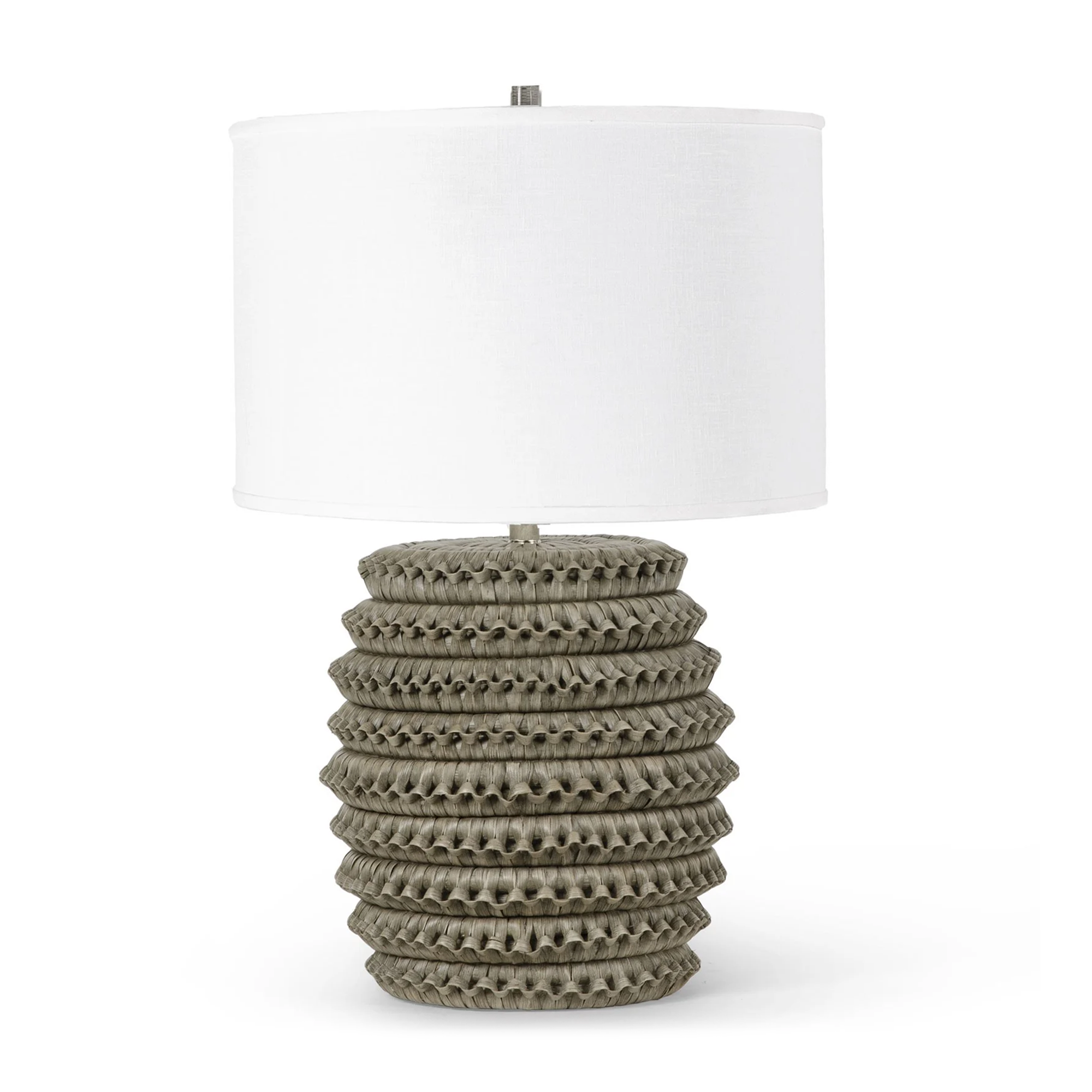 Kenis Braided Table Lamp - Grey