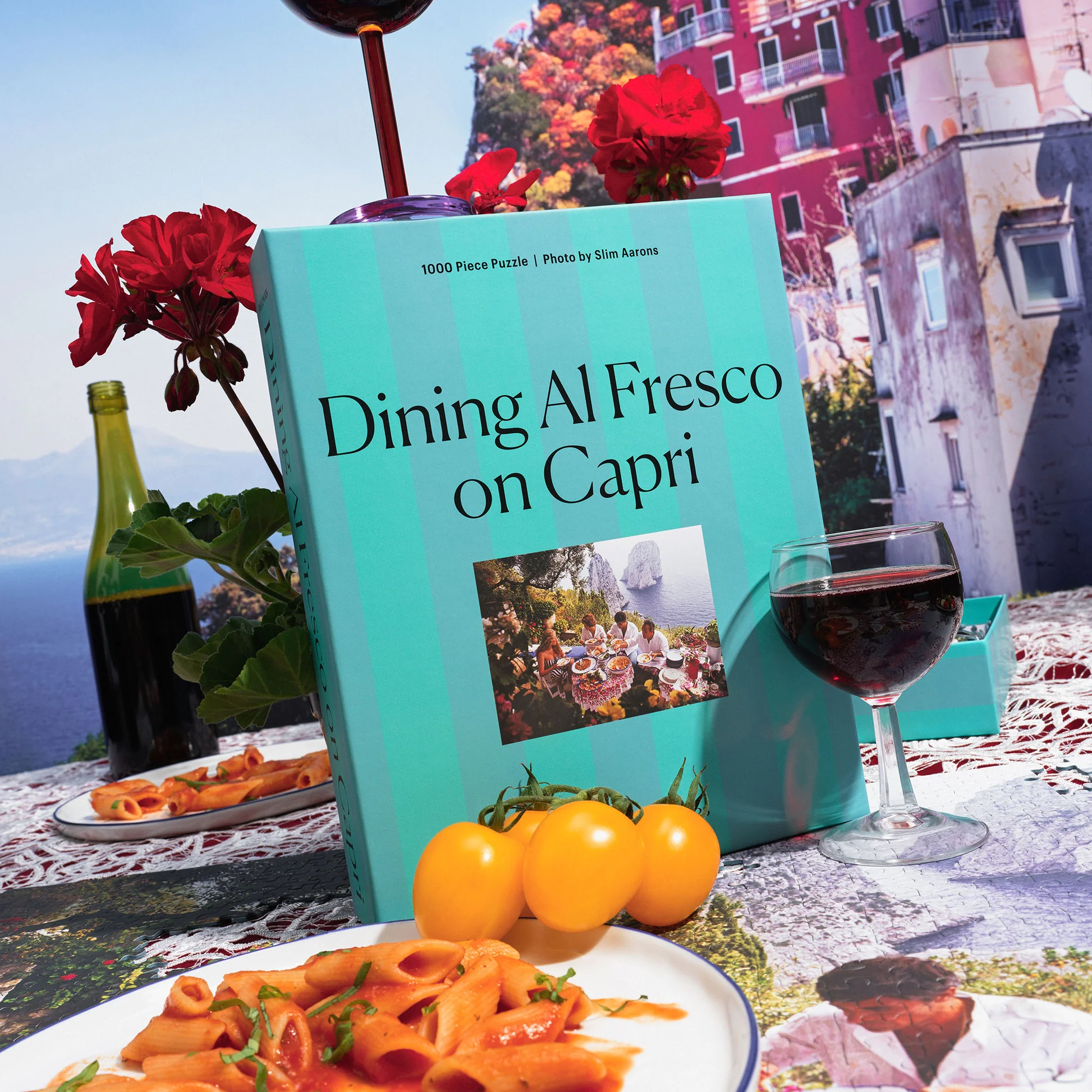 1000 Piece Puzzle - Dining Al Fresco on Capri