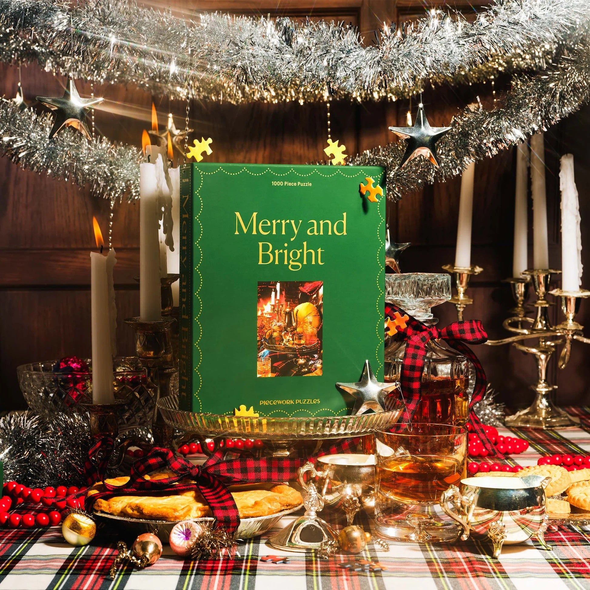 1000 Piece Puzzle - Merry + Bright