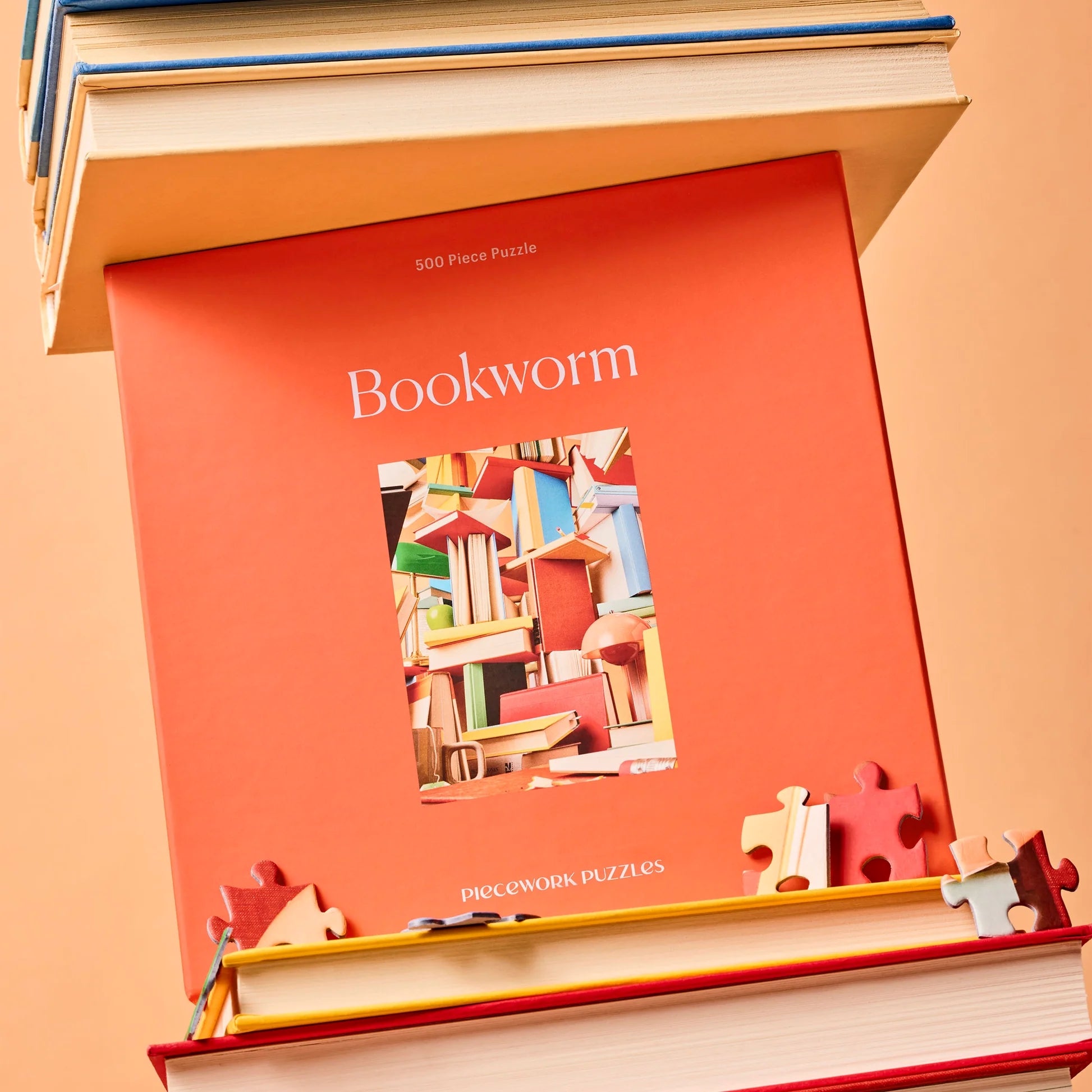500 Piece Puzzle - Bookworm