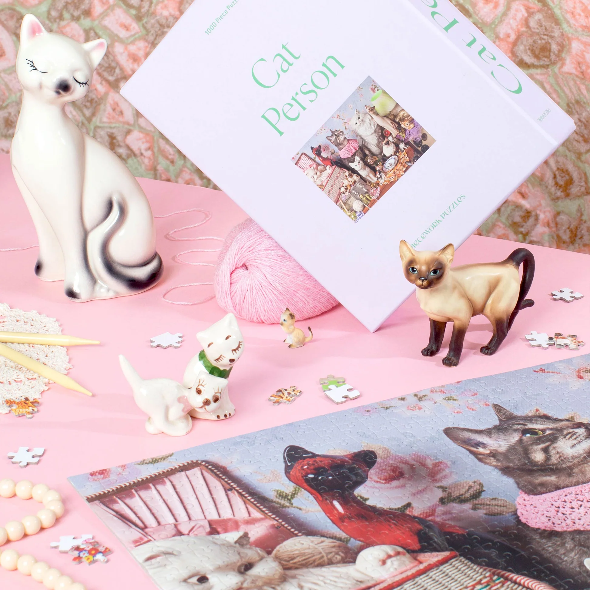 1000 Piece Puzzle - Cat Person