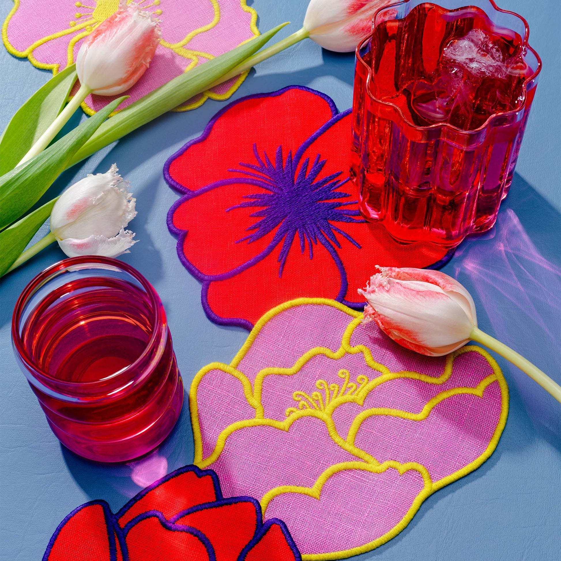 Flower Napkins