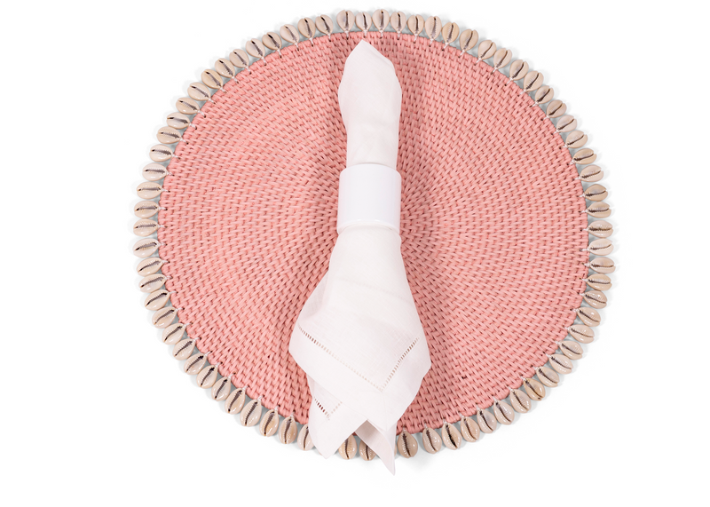 Capiz Placemat - Pink