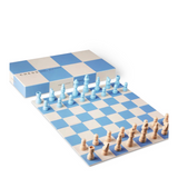 Chess - Blue + Beige
