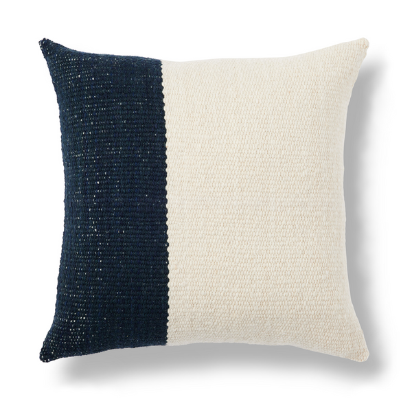 Pila Handwoven Pillow - Midnight Blue