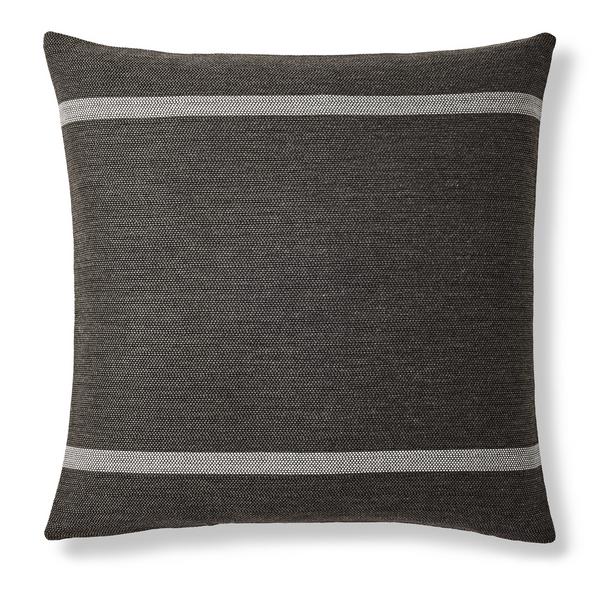 Pilar Outdoor Pillow - Charcoal