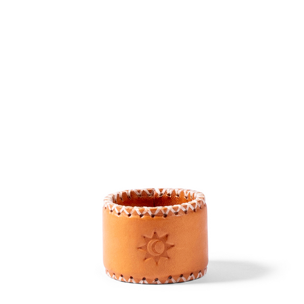 Leather Napkin Ring - Natural