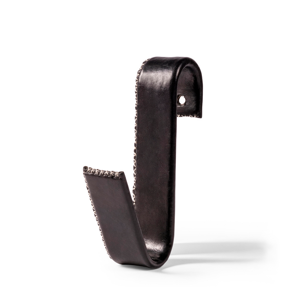 Leather Wall Hook - Black