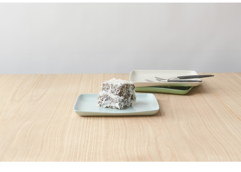 Small Square Platter - Blue